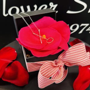 14K Gold "XO" Necklace