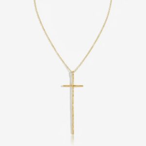 18K Gold Cross Necklace